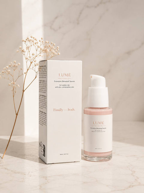 LUMÉ Exosome Renewal Serum For Women 30+  Oily + Combination Skin